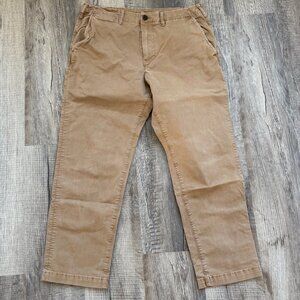 American Eagle Pants Mens 34x30 Khaki Flex Straight Chino Pant Cotton Casual